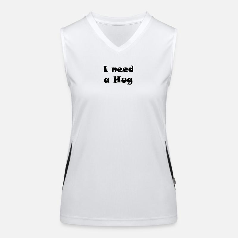 Need a hug Women's Functional Contrast Tank Top