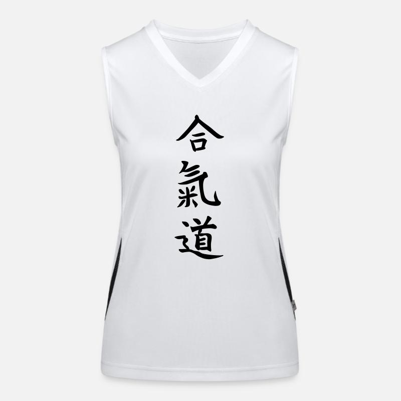 Aikido Funktionelles Kontrast-Tank Top für Frauen