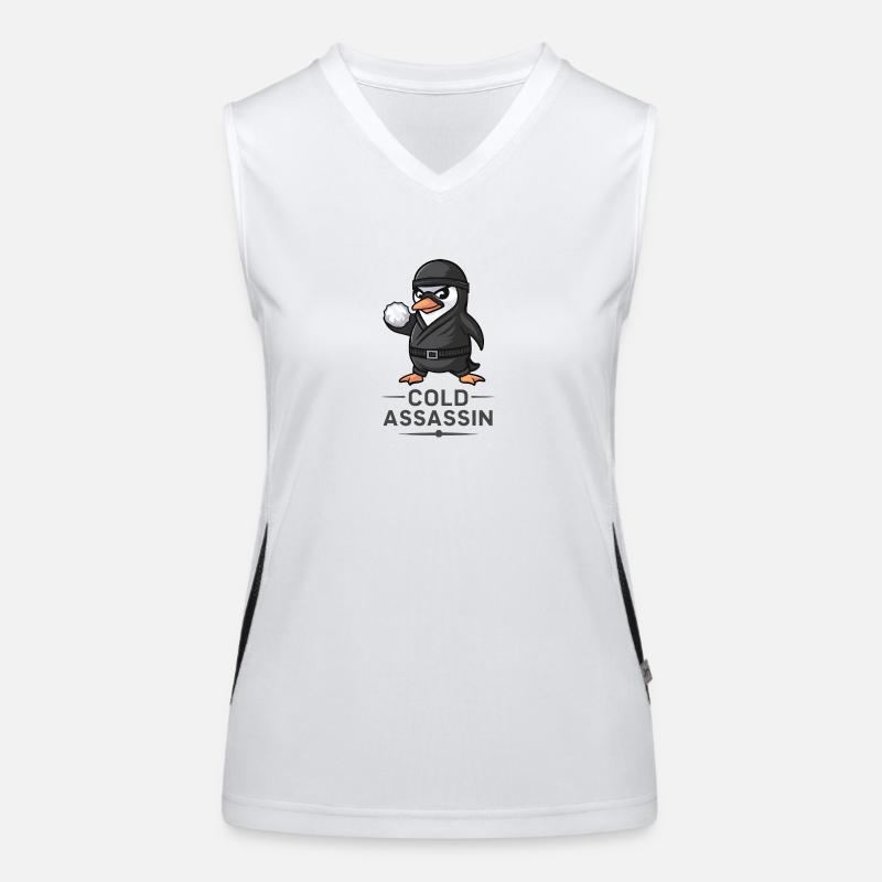 Pingouin ninja Débardeur respirant contrasté Femme