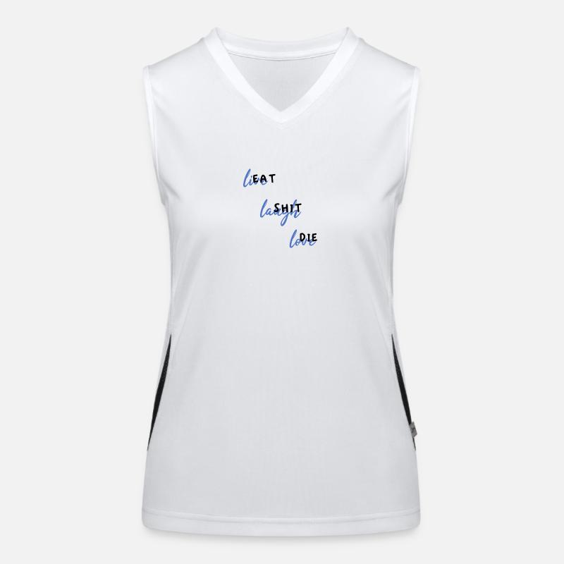 EatShitDie Women's Functional Contrast Tank Top