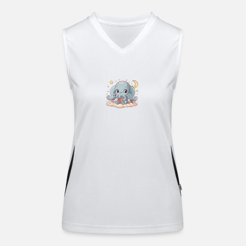 Cute Dreamland Cthulhu Funktionelles Kontrast-Tank Top für Frauen