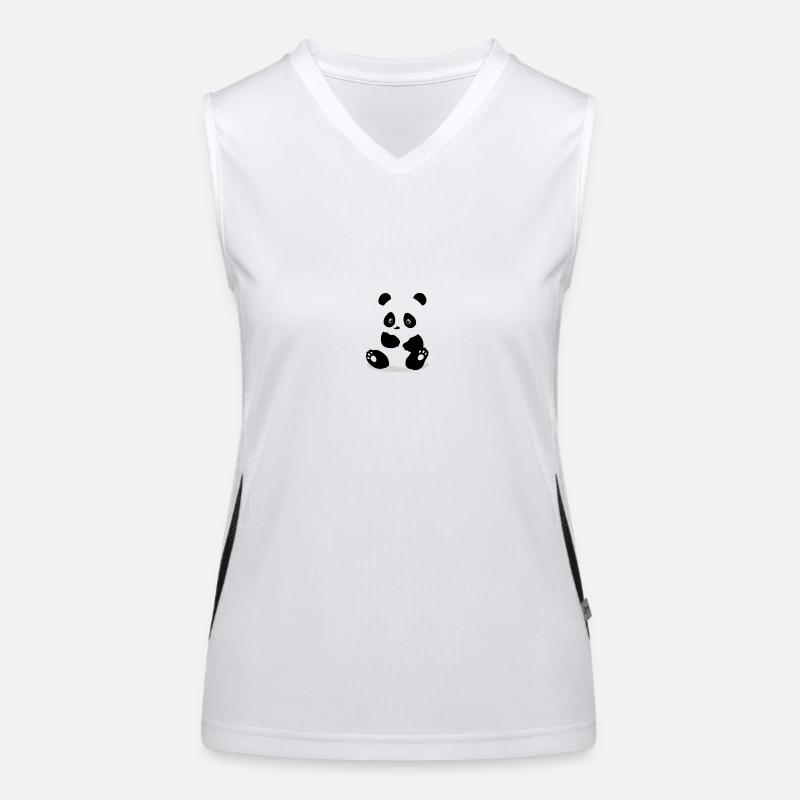 Panda Women's Functional Contrast Tank Top