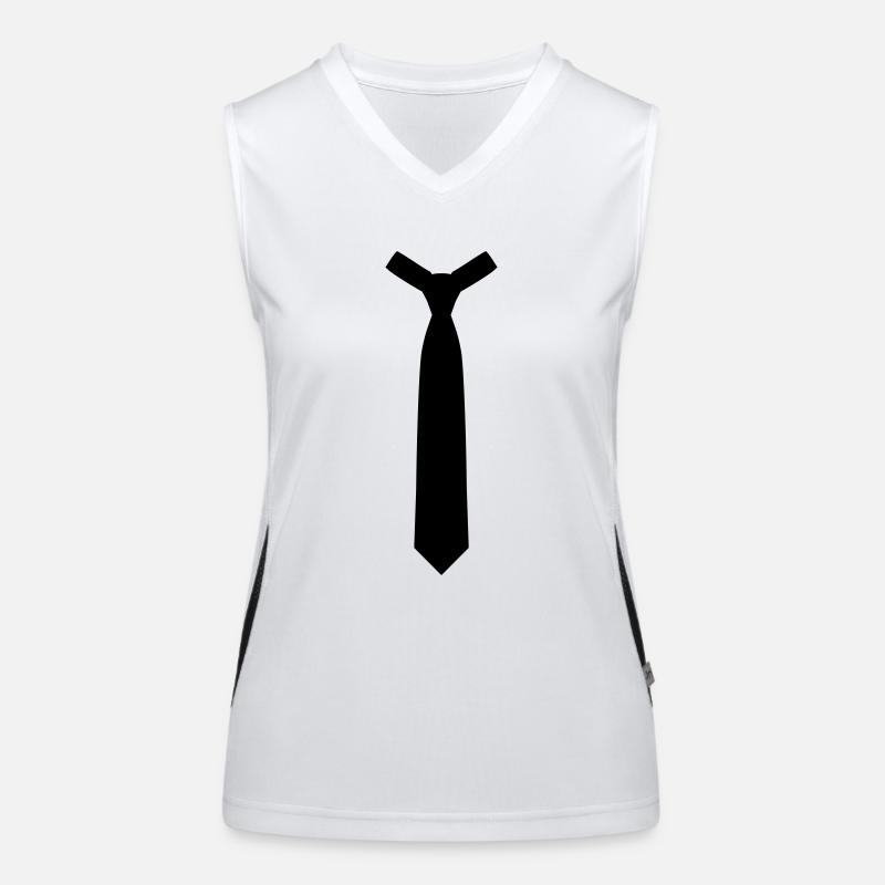 Krawatte Funktionelles Kontrast-Tank Top für Frauen