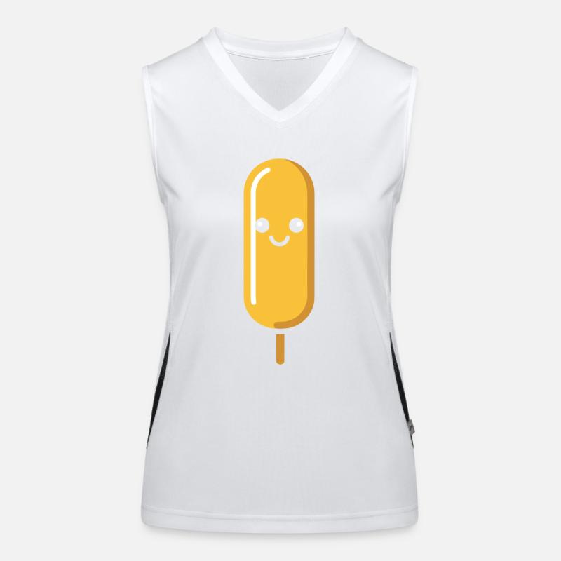 Mais Hundefutter Funktionelles Kontrast-Tank Top für Frauen