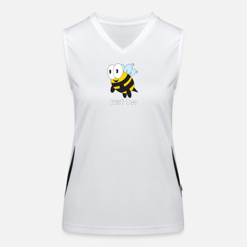 Just-BEE Funktionelles Kontrast-Tank Top für Frauen