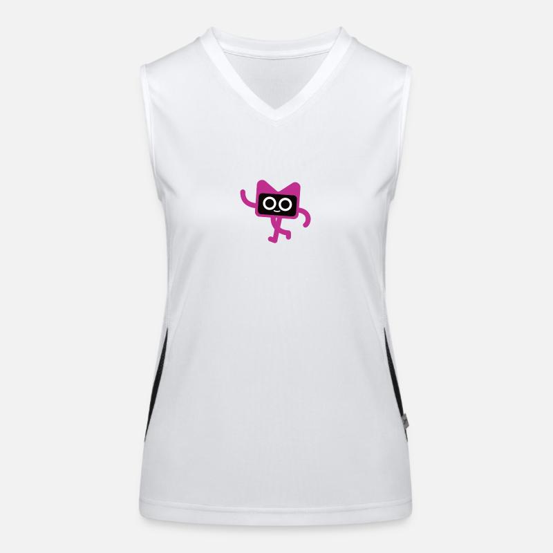 Kotlin Kodee mascot Women's Functional Contrast Tank Top