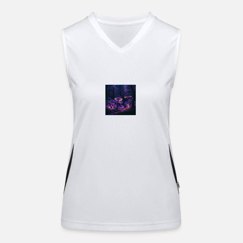 fungi Women's Functional Contrast Tank Top