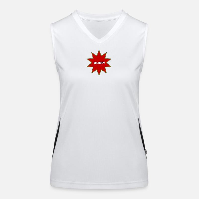 Burp Explosion Women's Functional Contrast Tank Top