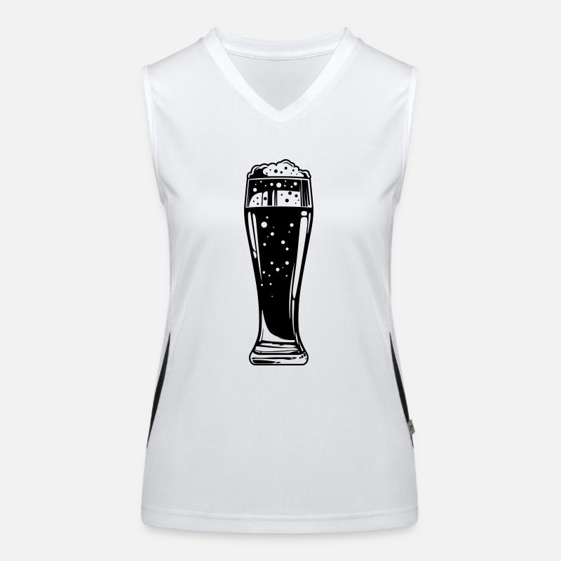 Beer Women's Functional Contrast Tank Top