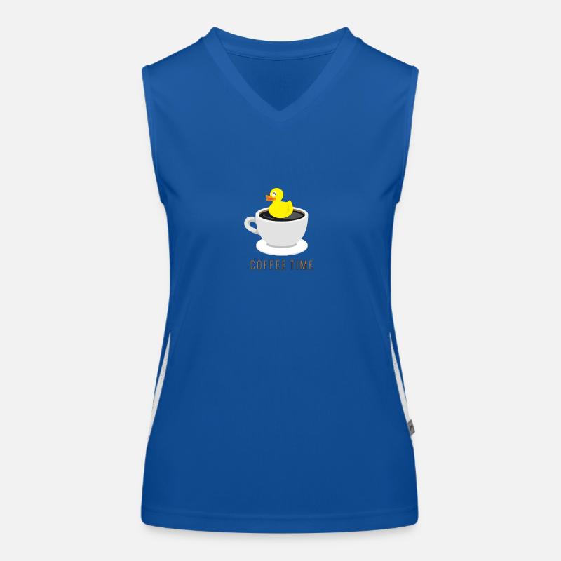 Ente Kaffe Débardeur respirant contrasté Femme