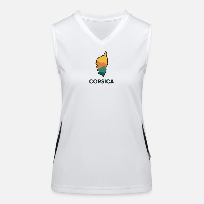 Corsica Bella Women's Functional Contrast Tank Top