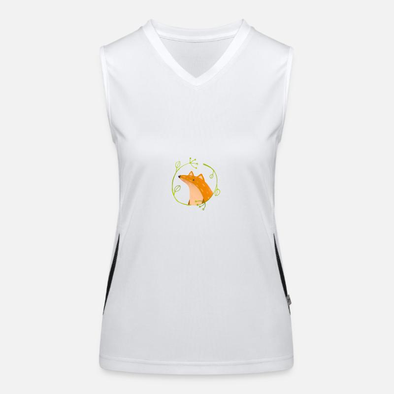 Wildtiere Funktionelles Kontrast-Tank Top für Frauen