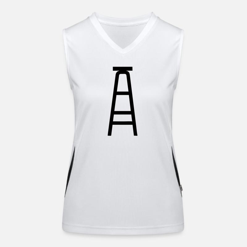 Leiter Funktionelles Kontrast-Tank Top für Frauen