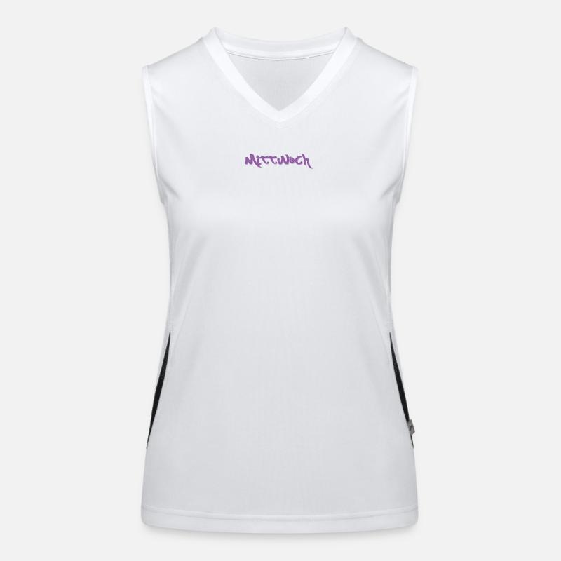 Wednesday, available every weekday, nettsfetz.de Women's Functional Contrast Tank Top