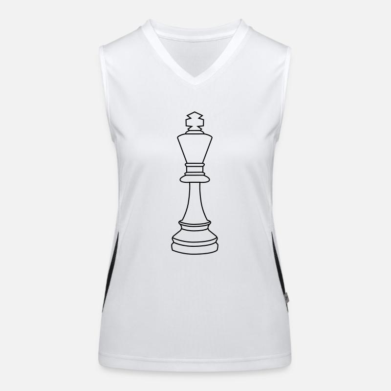 Chess king Women's Functional Contrast Tank Top