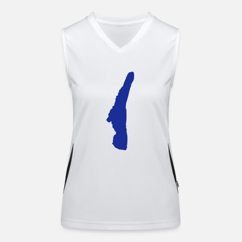 Starnberger See Funktionelles Kontrast-Tank Top für Frauen