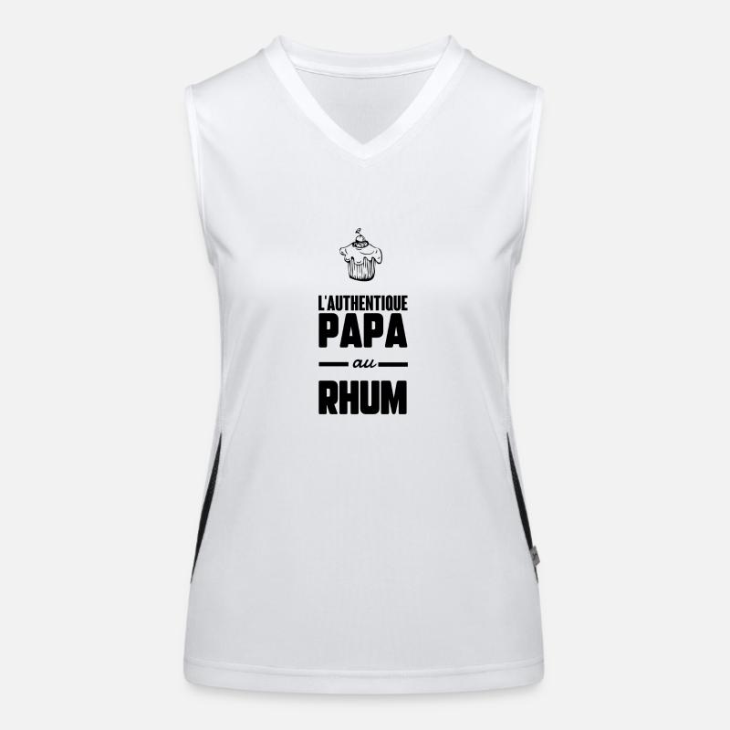 Papa au rhum Débardeur respirant contrasté Femme