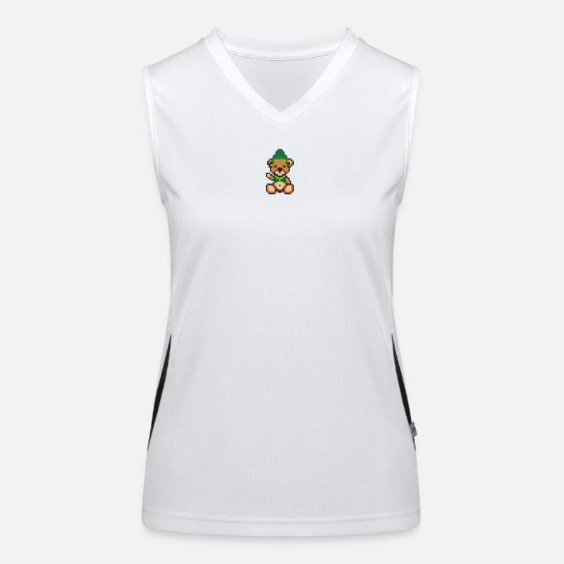 Pixel MiniBear Inca Women's Functional Contrast Tank Top