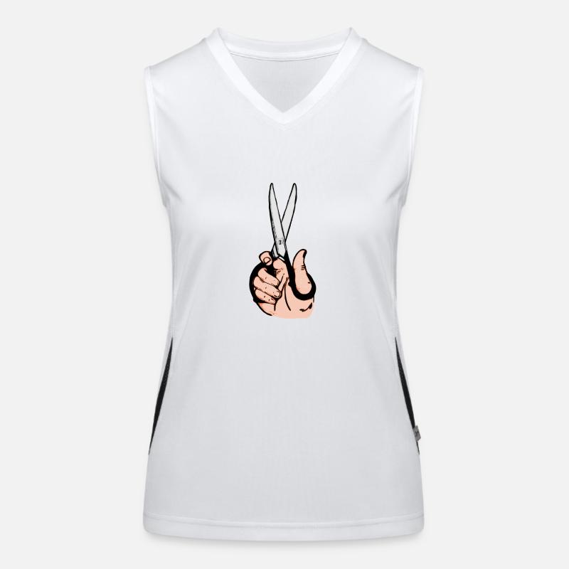 scissors Women's Functional Contrast Tank Top