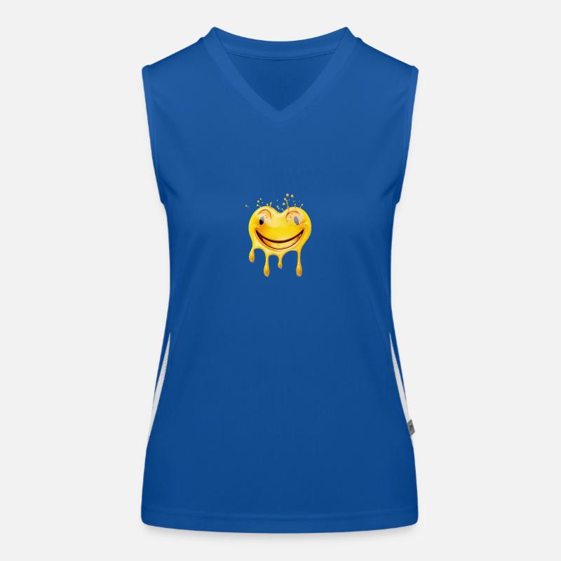 the melting laughter Women's Functional Contrast Tank Top