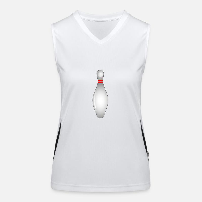 Bowling Pin Women's Functional Contrast Tank Top