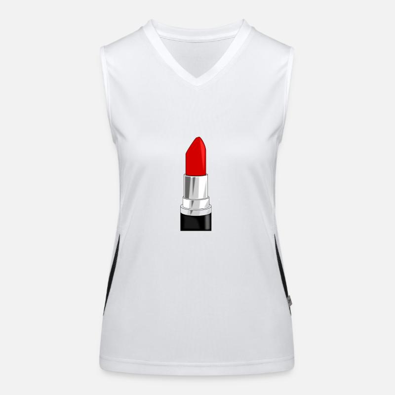 lipstick Women's Functional Contrast Tank Top