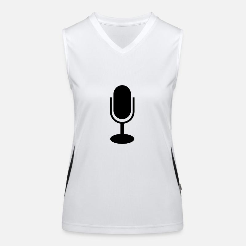 microphone Women's Functional Contrast Tank Top