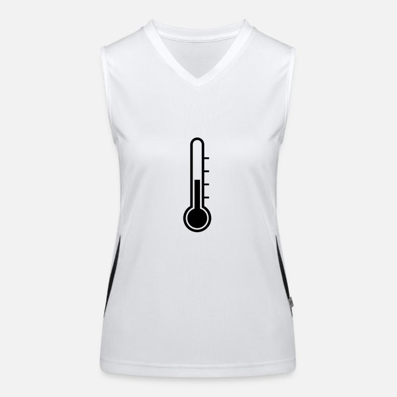 thermometer Women's Functional Contrast Tank Top