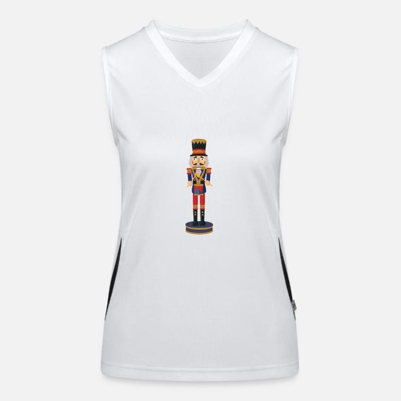 Nutcracker Funktionelles Kontrast-Tank Top für Frauen