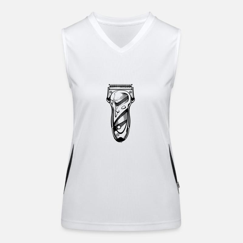 Clippers Barber Icon Débardeur respirant contrasté Femme