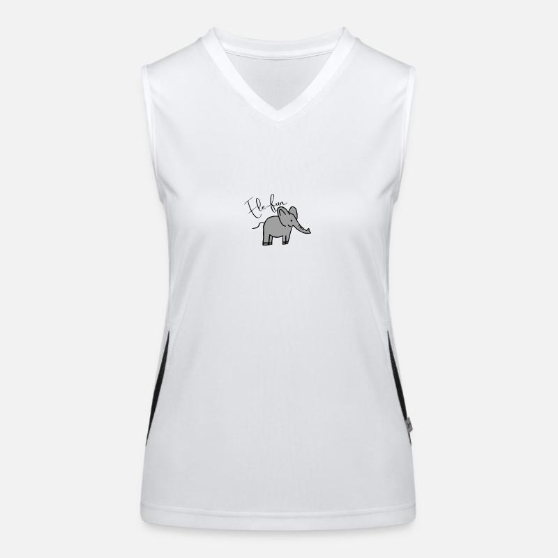 Ele-Fun Women's Functional Contrast Tank Top