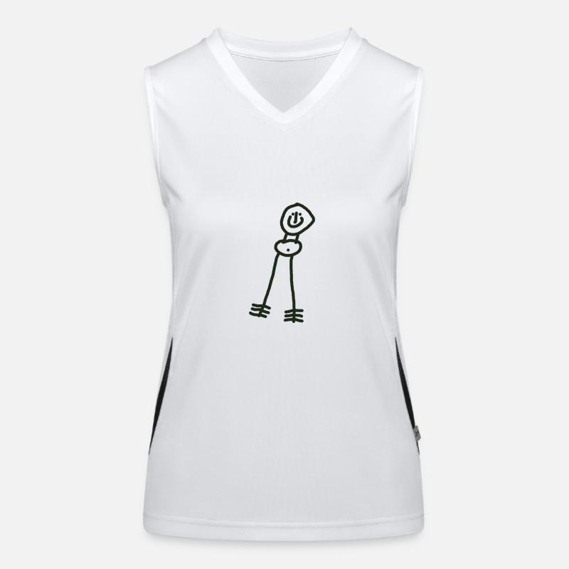 Man Women's Functional Contrast Tank Top