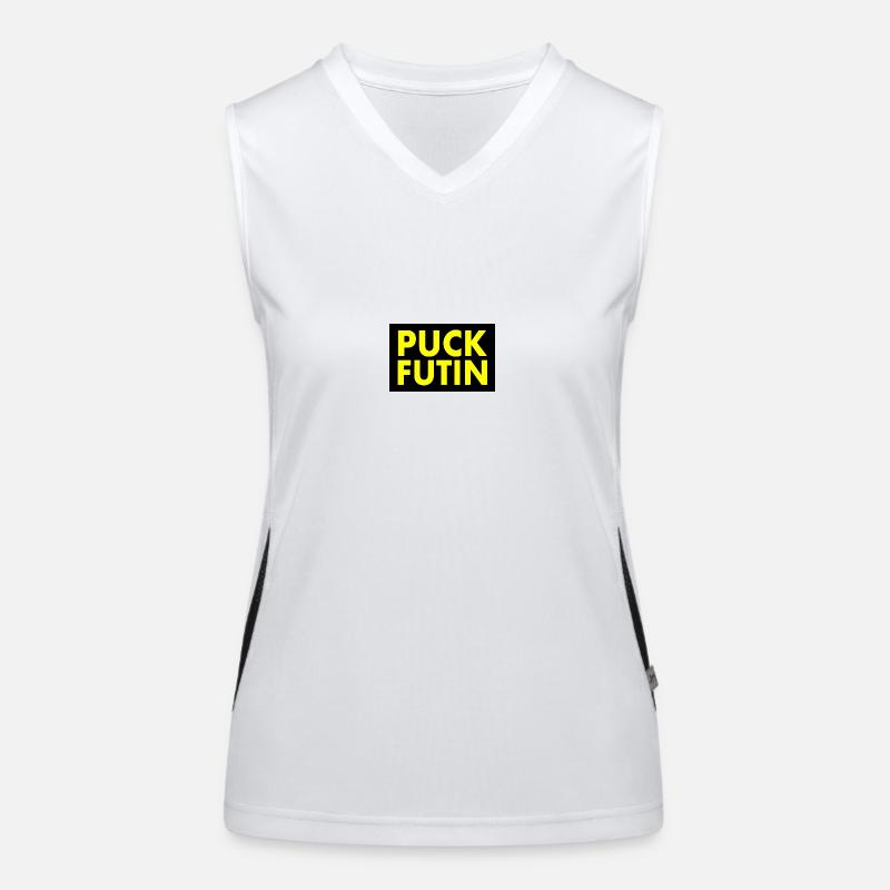 Puck futin Funktionelles Kontrast-Tank Top für Frauen
