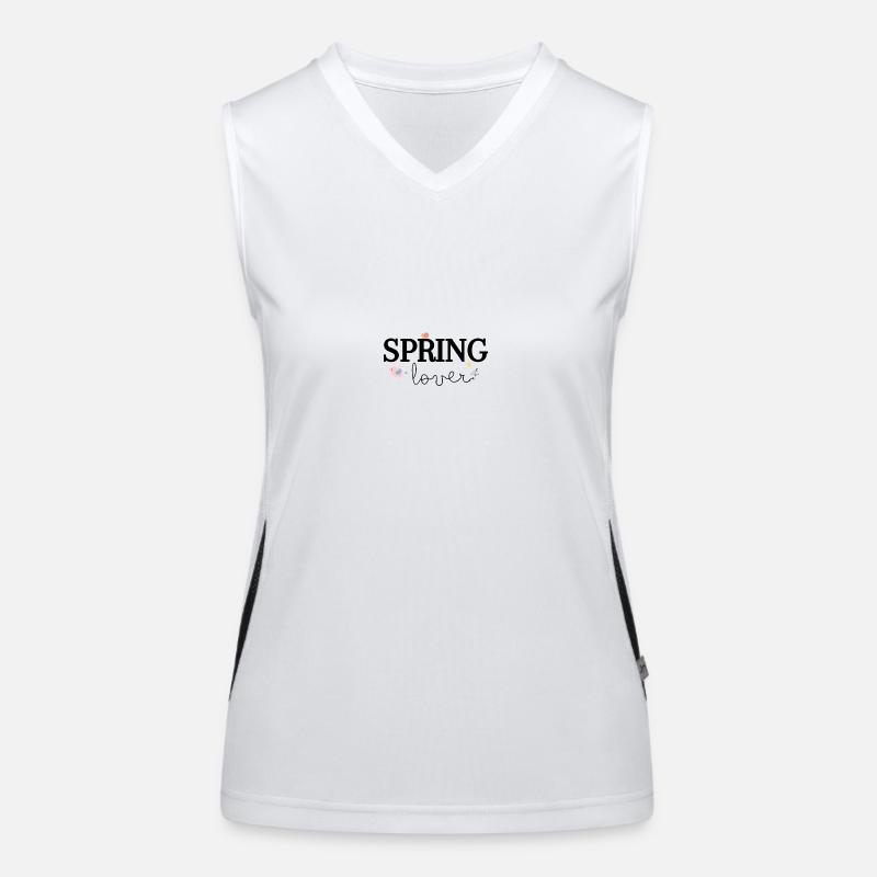 Spring Lover Funktionelles Kontrast-Tank Top für Frauen