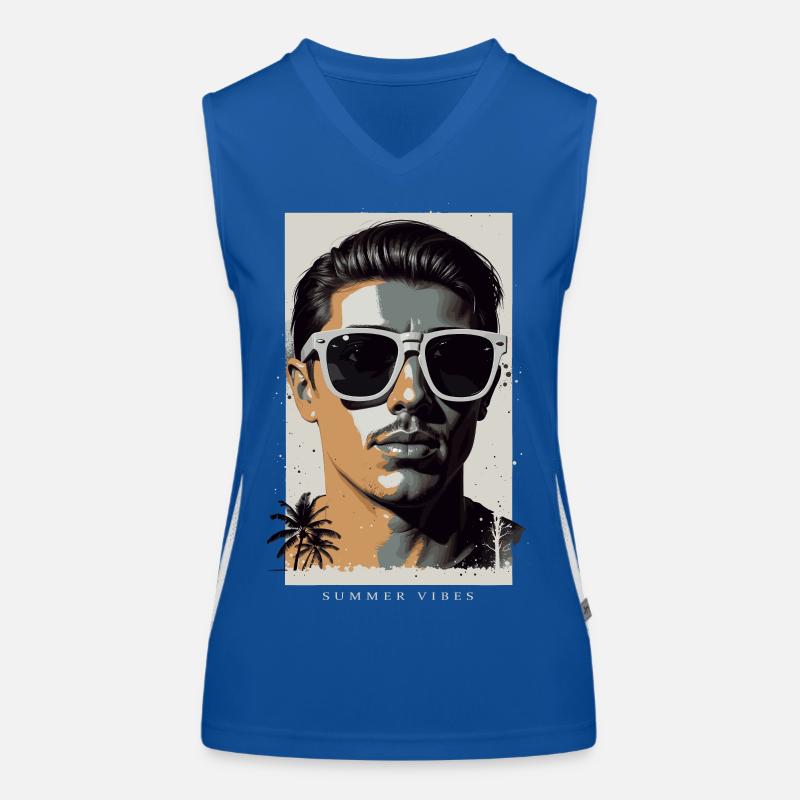 Coole Hipster Funktionelles Kontrast-Tank Top für Frauen