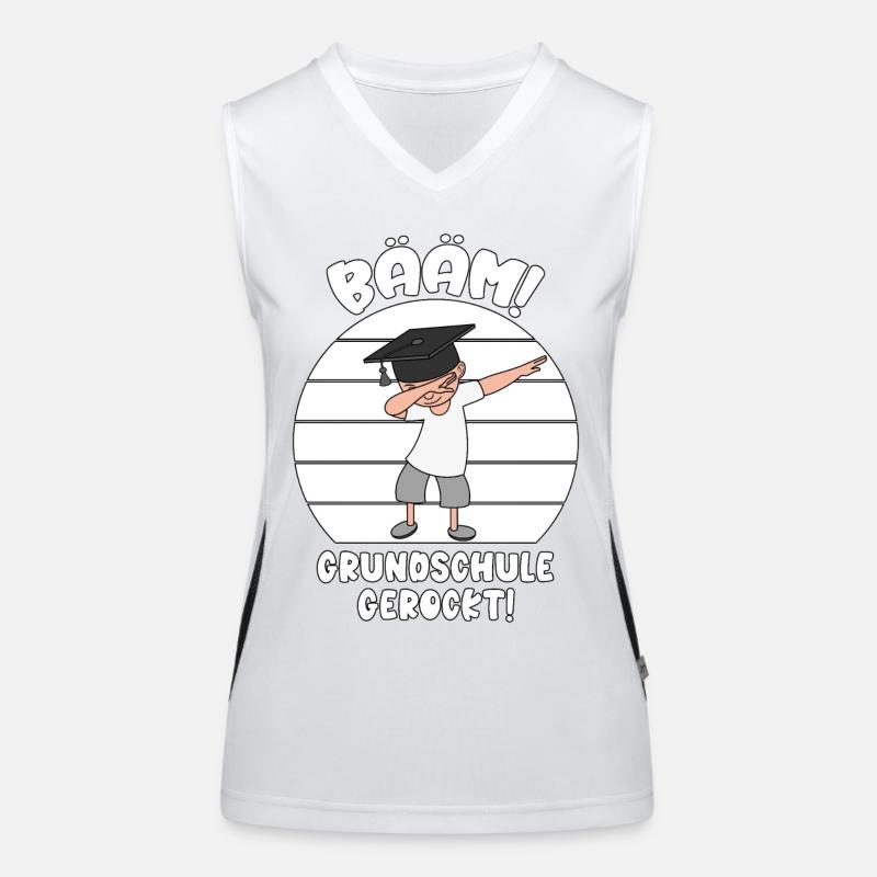 Abschluss 2026 Bääm Abschied Grundschule gerockt Funktionelles Kontrast-Tank Top für Frauen