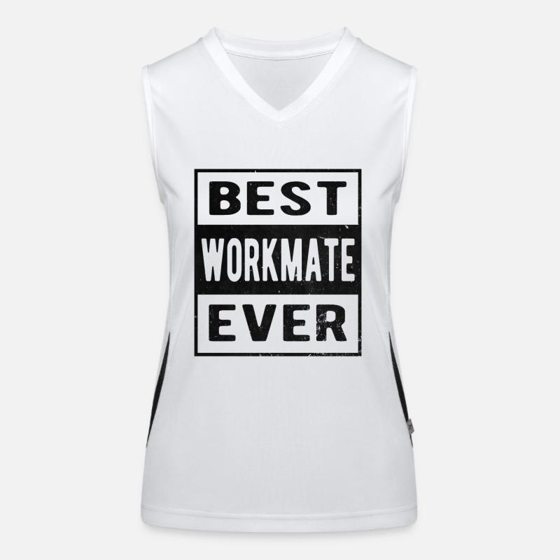Work colleague gift Women's Functional Contrast Tank Top