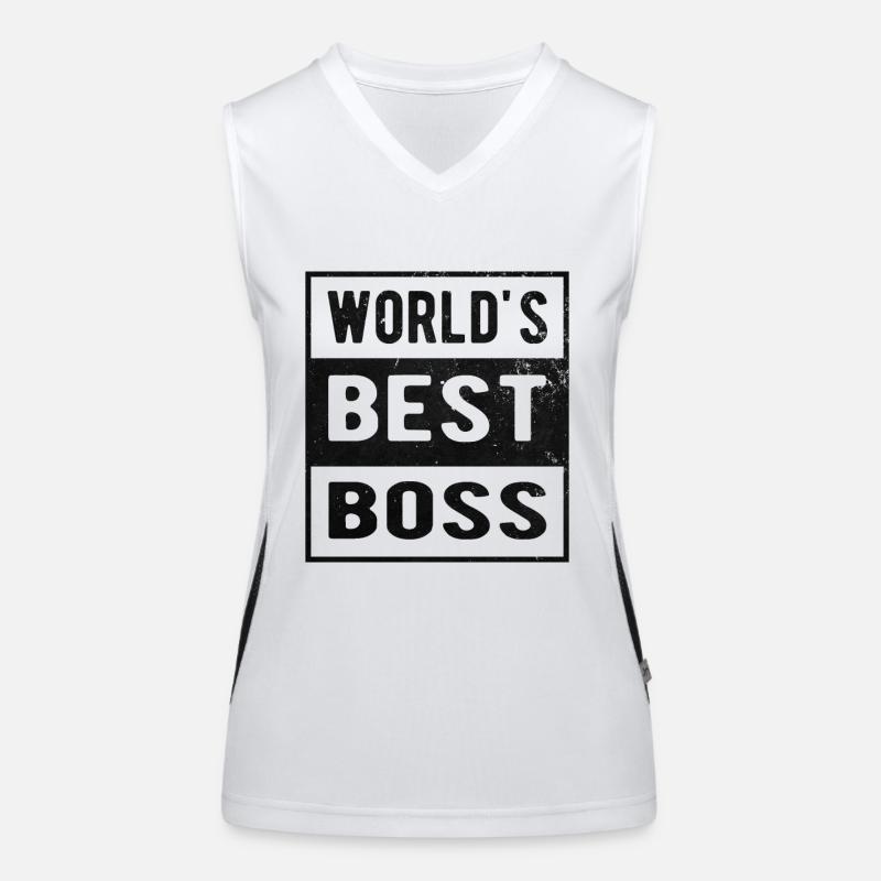 Boss Gift Women's Functional Contrast Tank Top