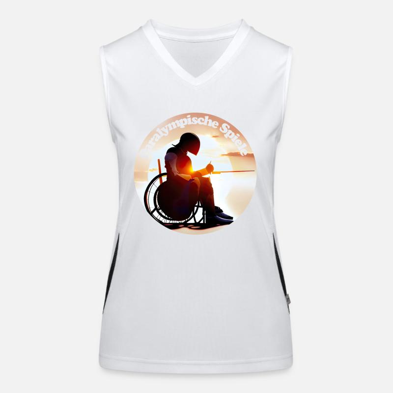 The Games break down stereotypes Women's Functional Contrast Tank Top