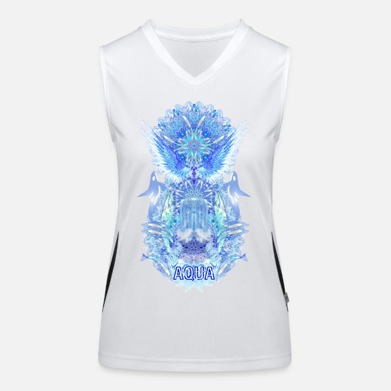 Aqua 2022 23 Delfine Women's Functional Contrast Tank Top