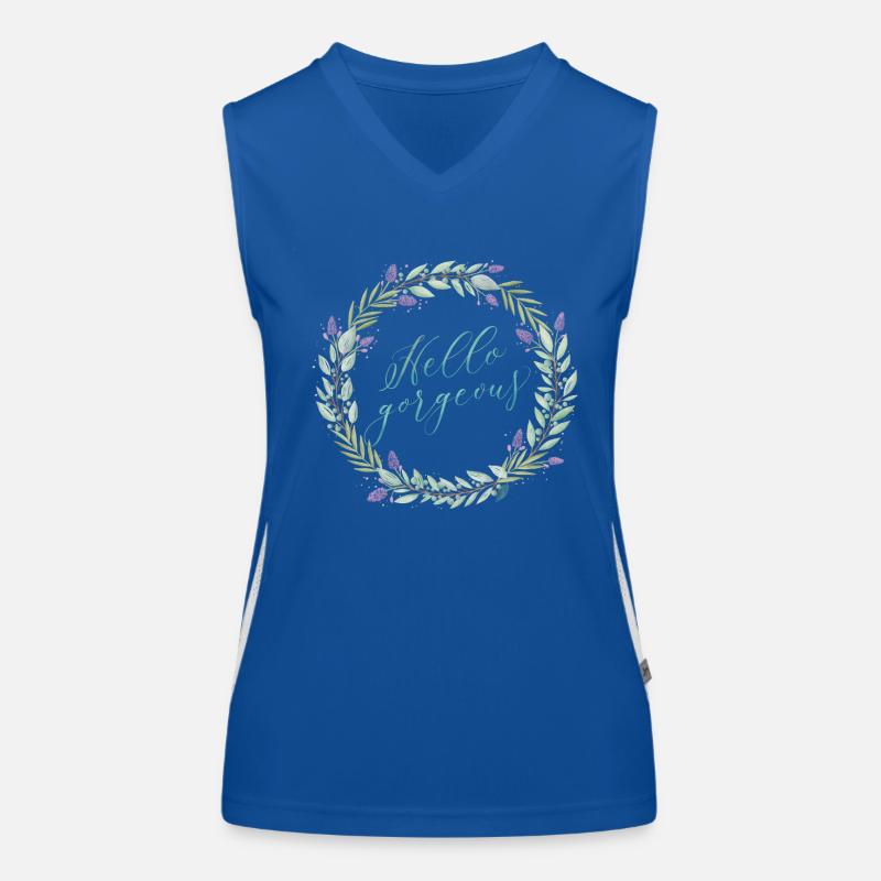 Hello beautiful Women's Functional Contrast Tank Top