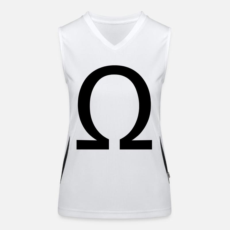ohm Funktionelles Kontrast-Tank Top für Frauen