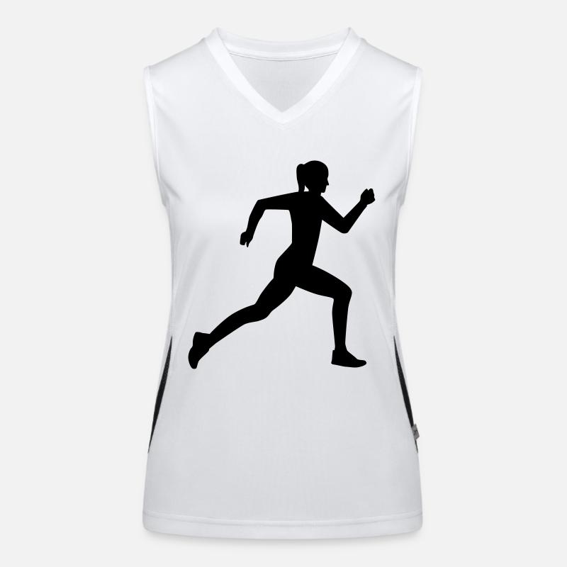 Running Women's Functional Contrast Tank Top
