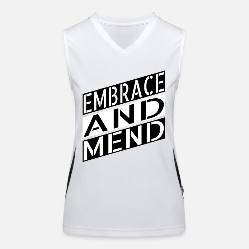 holistic healing supportive community Funktionelles Kontrast-Tank Top für Frauen