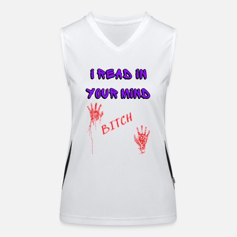 , I read your mind Women's Functional Contrast Tank Top