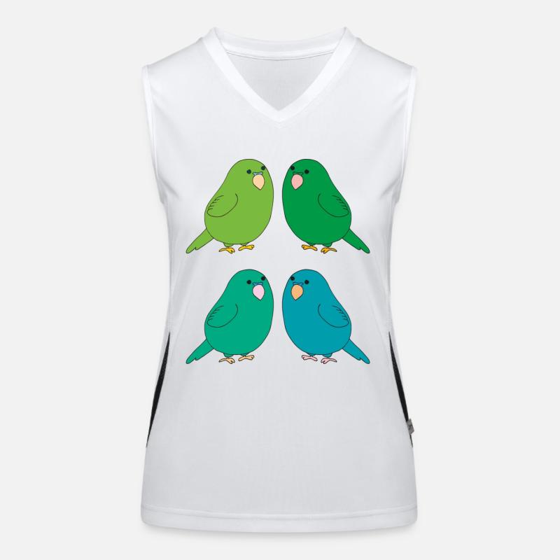 Budgie 4fold Women's Functional Contrast Tank Top