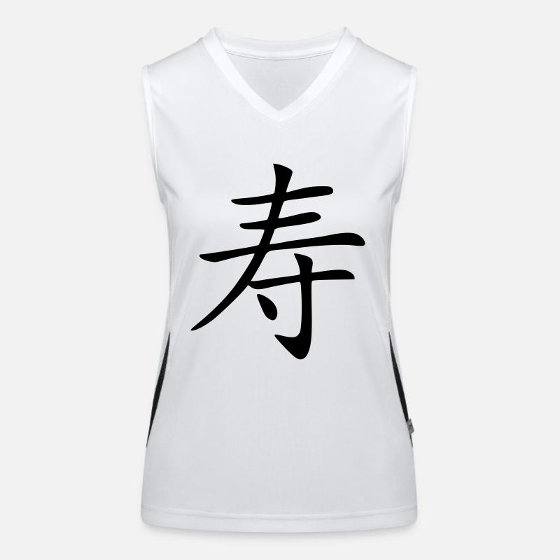 Langes Leben Funktionelles Kontrast-Tank Top für Frauen
