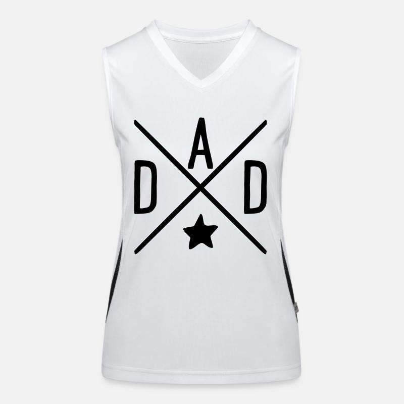 dad Funktionelles Kontrast-Tank Top für Frauen