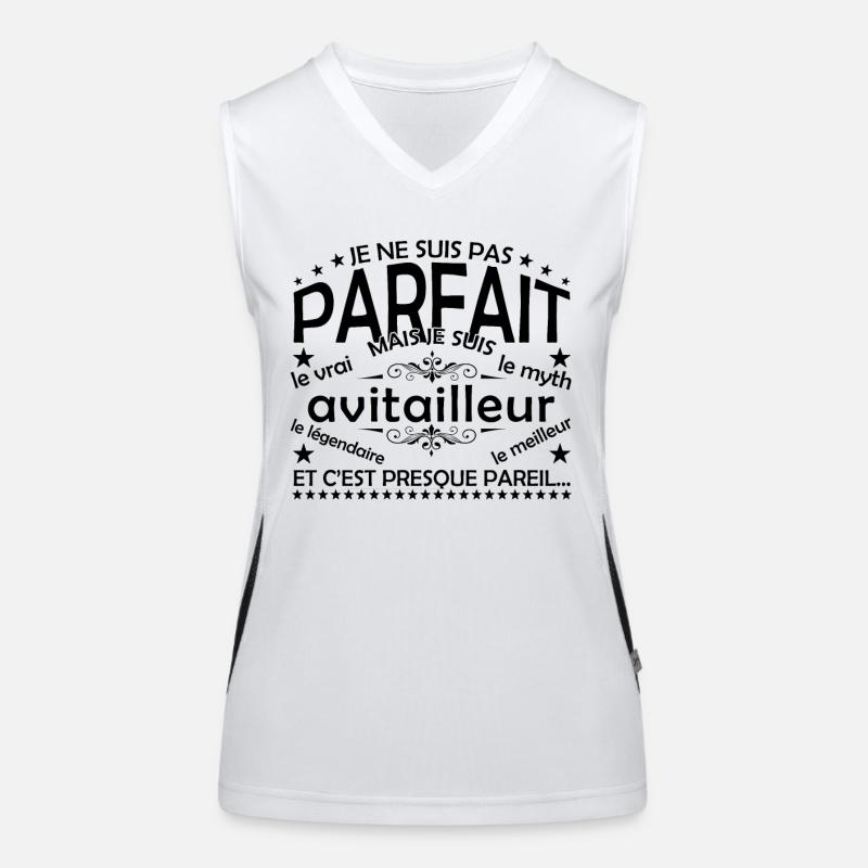 Aviderer Geschenk Avider, der echte Aviderer Funktionelles Kontrast-Tank Top für Frauen