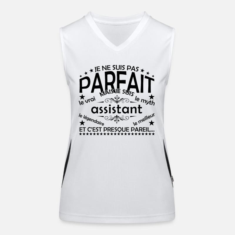 Gift Assistant Assistant The Real Assistant Women's Functional Contrast Tank Top